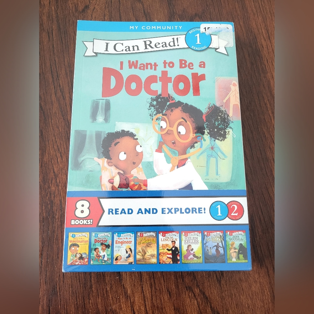 I Can Read! Read And Explore Educational Children's Book Set 8 Books, New
